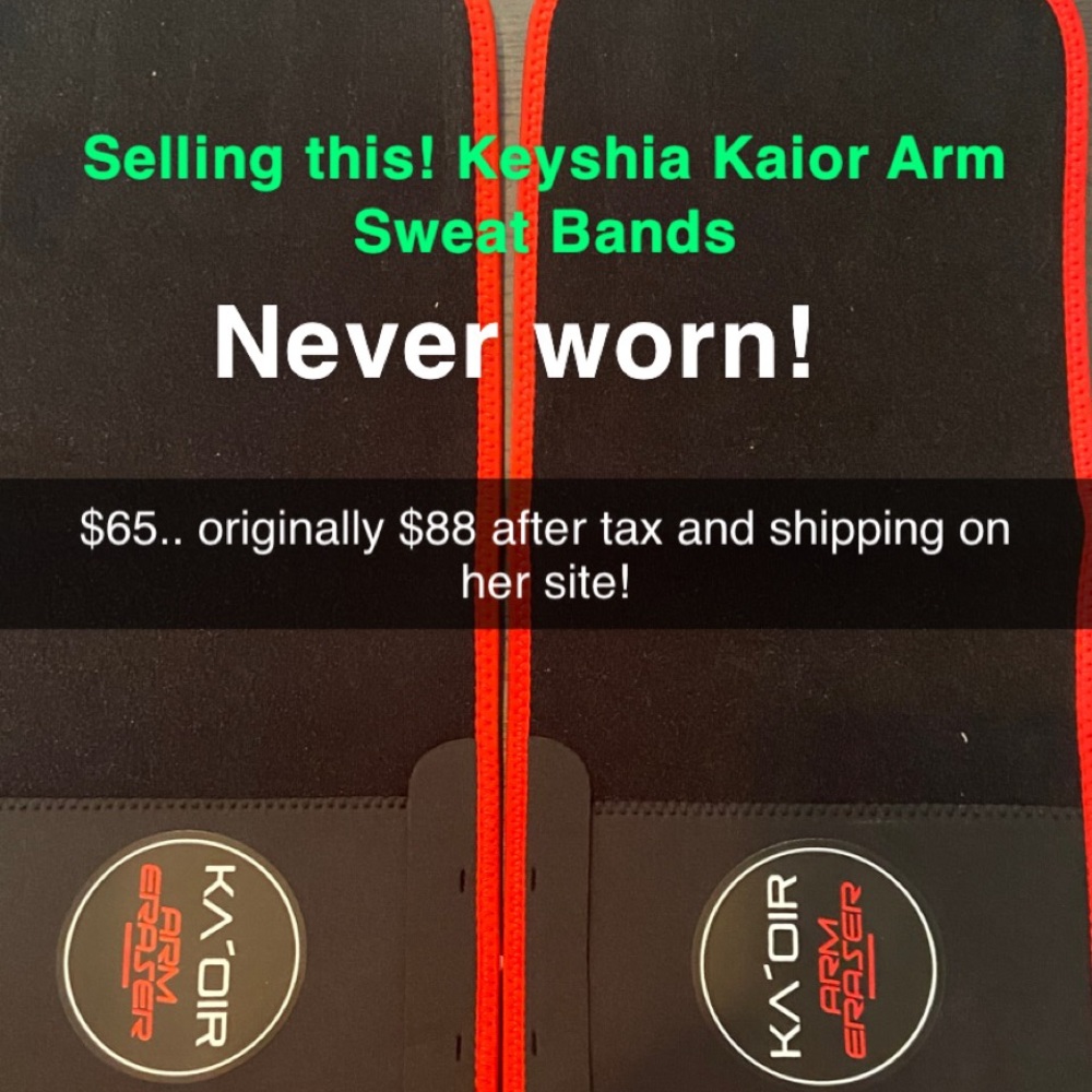 Sweat arm bands